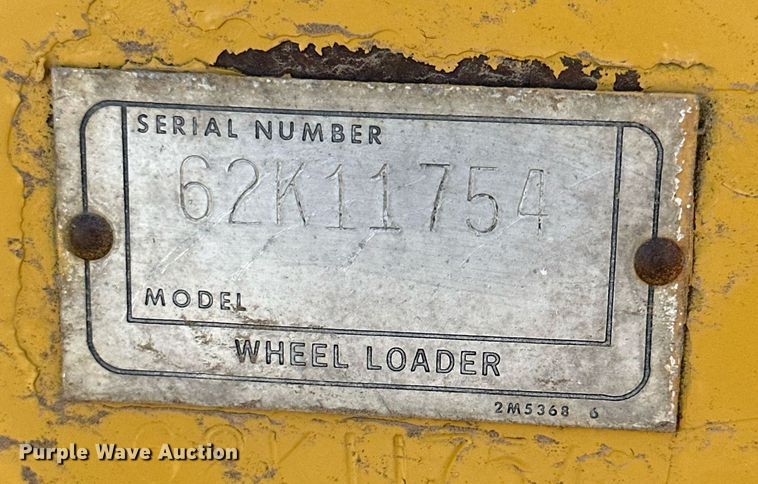 image for item KX9130 1981 Caterpillar 920  wheel loader