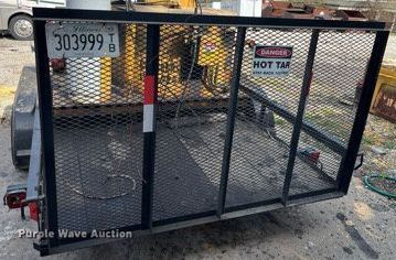 image for item LA9885 2011 SealMaster Crack Pro 100 Skid  crack sealer with 2011 Heartland trailer