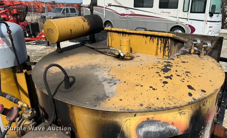 image for item LA9885 2011 SealMaster Crack Pro 100 Skid  crack sealer with 2011 Heartland trailer