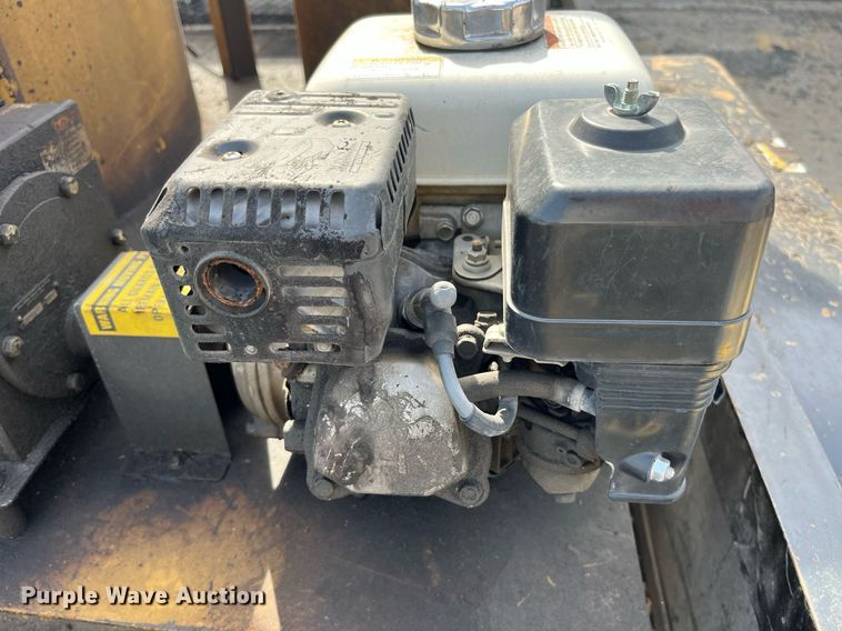 image for item LA9885 2011 SealMaster Crack Pro 100 Skid  crack sealer with 2011 Heartland trailer