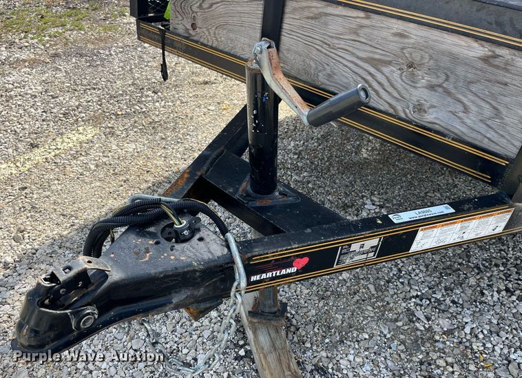 image for item LA9885 2011 SealMaster Crack Pro 100 Skid  crack sealer with 2011 Heartland trailer