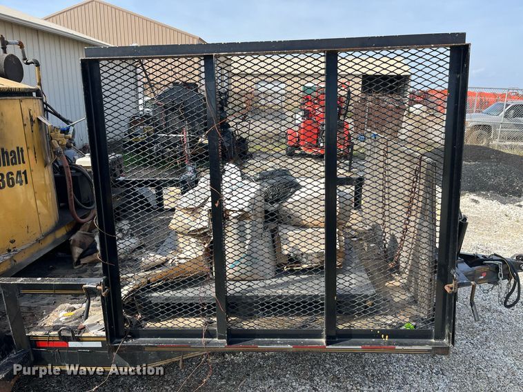 image for item LA9885 2011 SealMaster Crack Pro 100 Skid  crack sealer with 2011 Heartland trailer