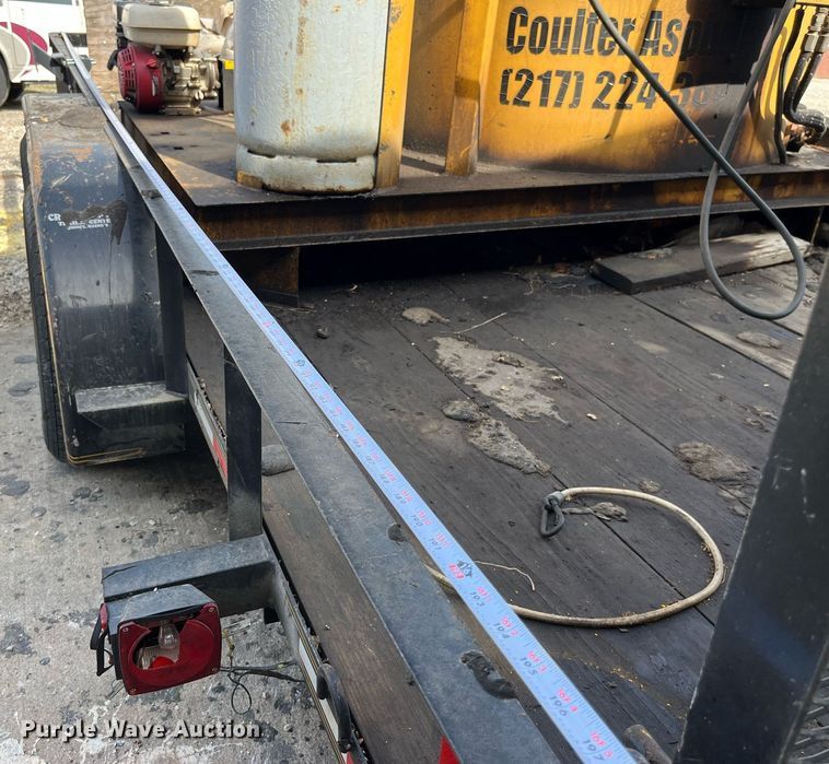 image for item LA9885 2011 SealMaster Crack Pro 100 Skid  crack sealer with 2011 Heartland trailer