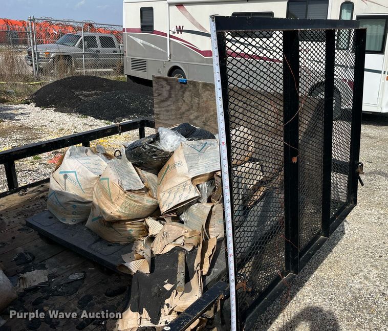 image for item LA9885 2011 SealMaster Crack Pro 100 Skid  crack sealer with 2011 Heartland trailer