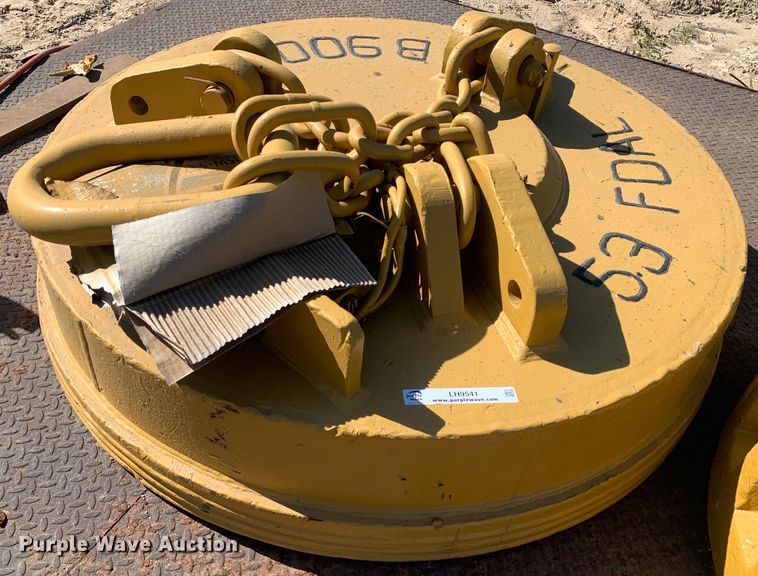 image for item LH9541 Magnetech B9005  excavator magnet