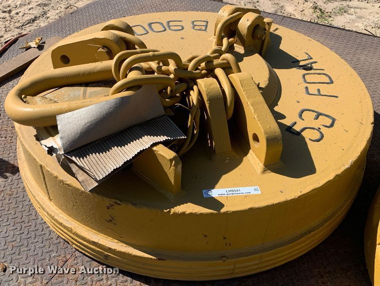 image for item LH9541 Magnetech B9005  excavator magnet