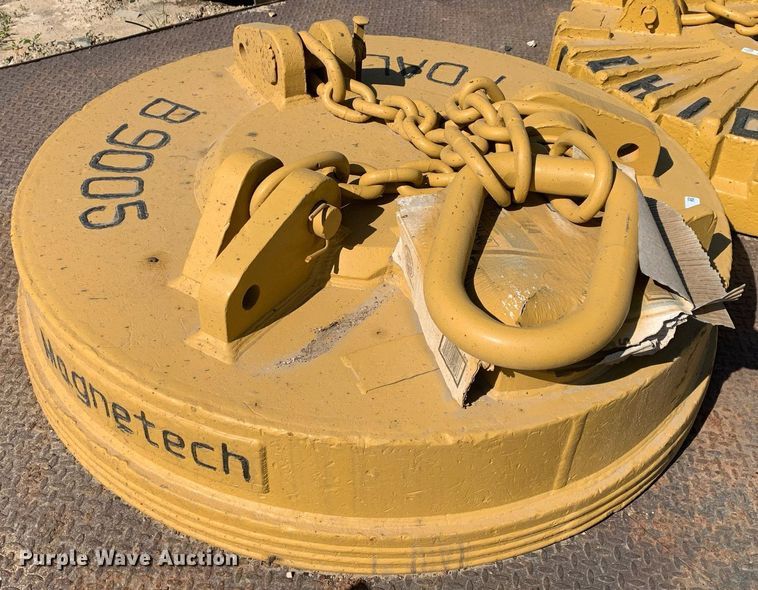 image for item LH9541 Magnetech B9005  excavator magnet