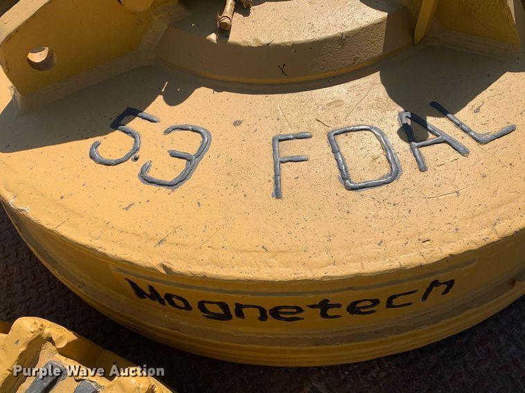 image for item LH9541 Magnetech B9005  excavator magnet