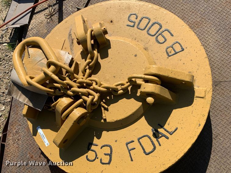 image for item LH9541 Magnetech B9005  excavator magnet