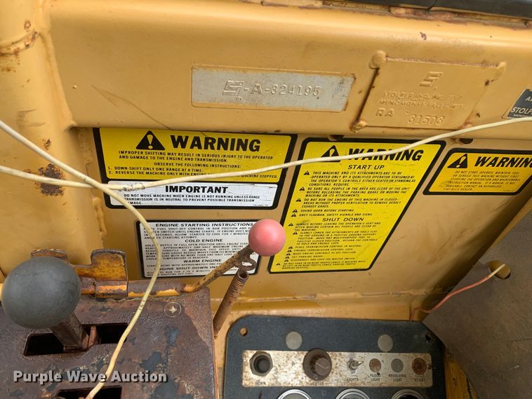 image for item LI9244 1984 Fiat-Allis 65-B  rigid frame motor grader