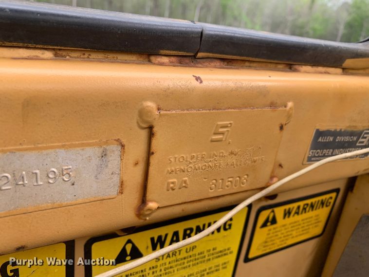 image for item LI9244 1984 Fiat-Allis 65-B  rigid frame motor grader