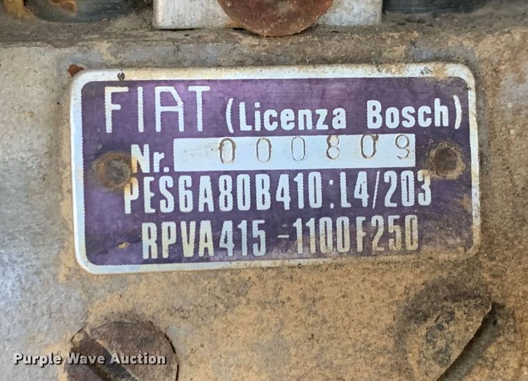 image for item LI9244 1984 Fiat-Allis 65-B  rigid frame motor grader