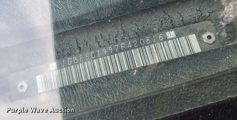 image for item LI9572 2007 Chevrolet C5500  utility / service truck