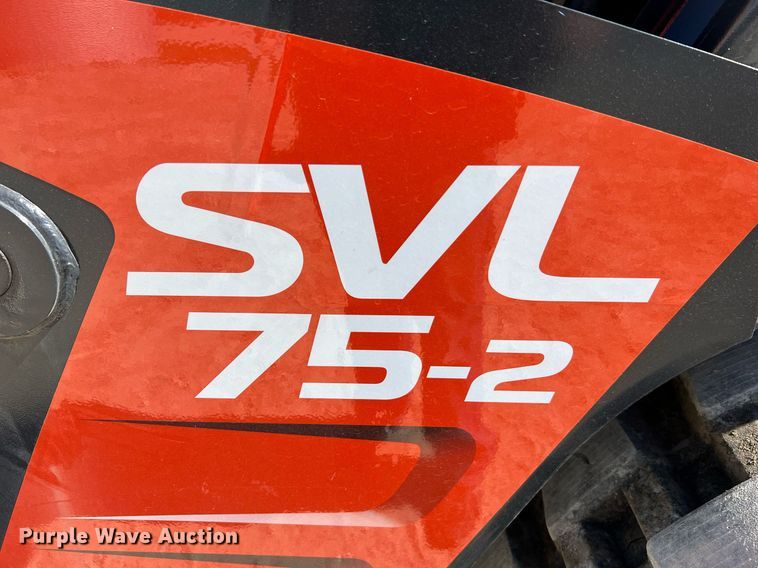 image for item LI9596 2022 Kubota SVL75-2  tracked skid steer loader