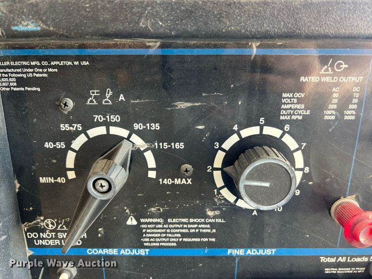 image for item LI9607 Miller Legend NT  welder/generator