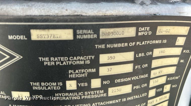 image for item LI9609 2003 Ford F550 Super Duty XL  bucket truck