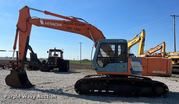 image for item LI9610 1995 Hitachi EX200LC-3  excavator