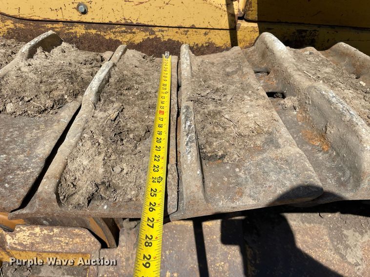 image for item LJ9609 1987 Dresser TD20G  dozer with Bron tile plow