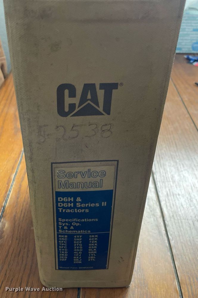 image for item LJ9611 Caterpillar D6H XL Series II  dozer