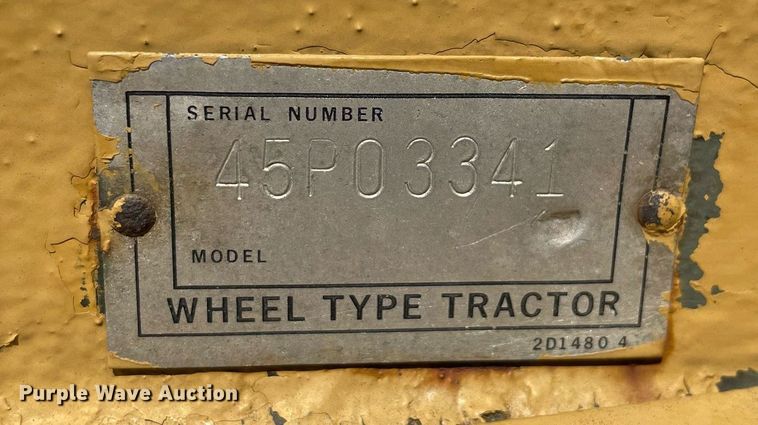 image for item LJ9613 1982 Caterpillar 621B  conventional scraper