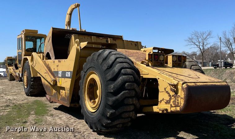 image for item LJ9614 Caterpillar 621B  conventional scraper