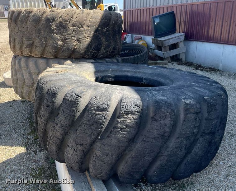 image for item LJ9615 (3) 29.5-29 tires