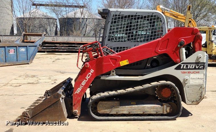 image for item LL9040 2016 Takeuchi TL10V-2  tracked skid steer loader