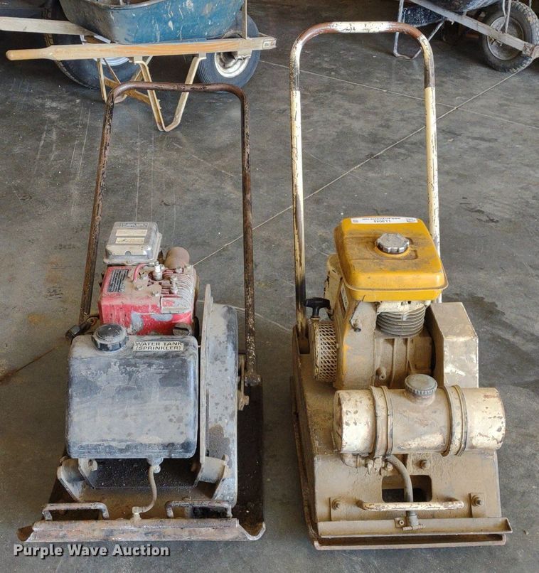 image for item LL9048 (2) plate compactors