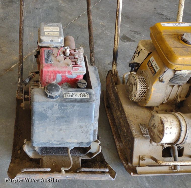 image for item LL9048 (2) plate compactors