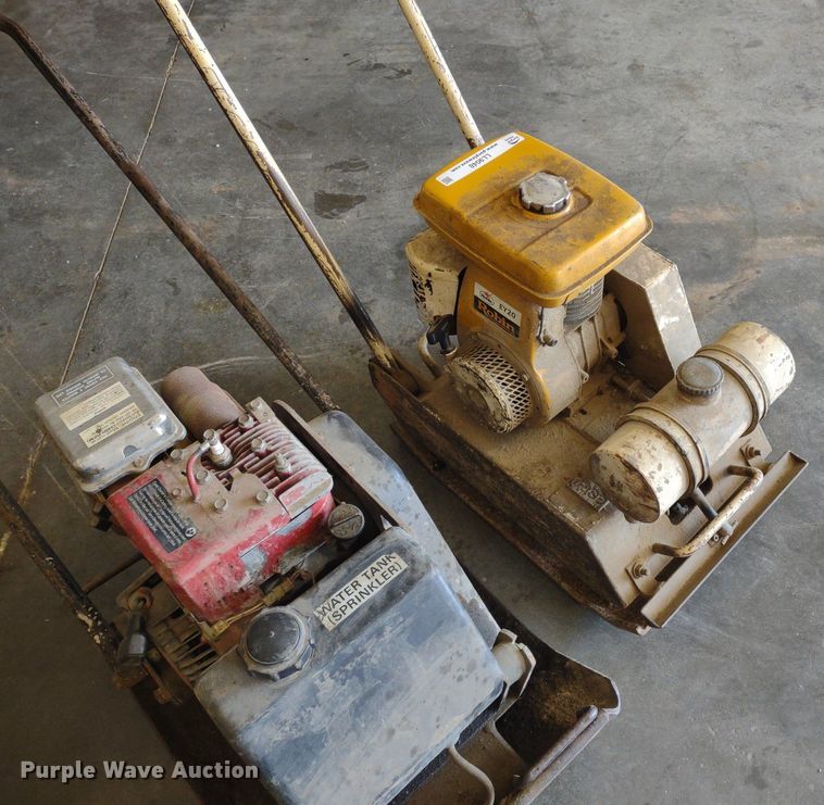 image for item LL9048 (2) plate compactors