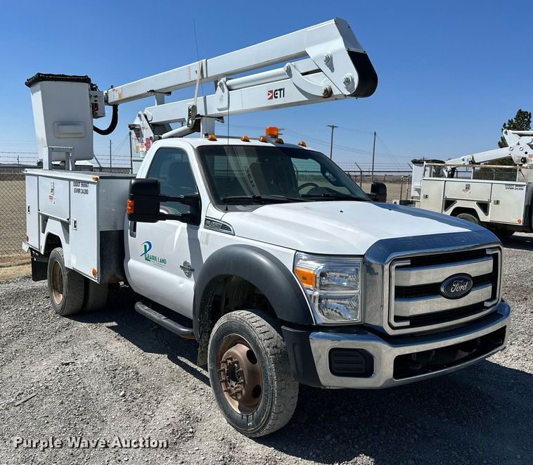 image for item LN9381 2014 Ford F450 Super Duty  bucket truck