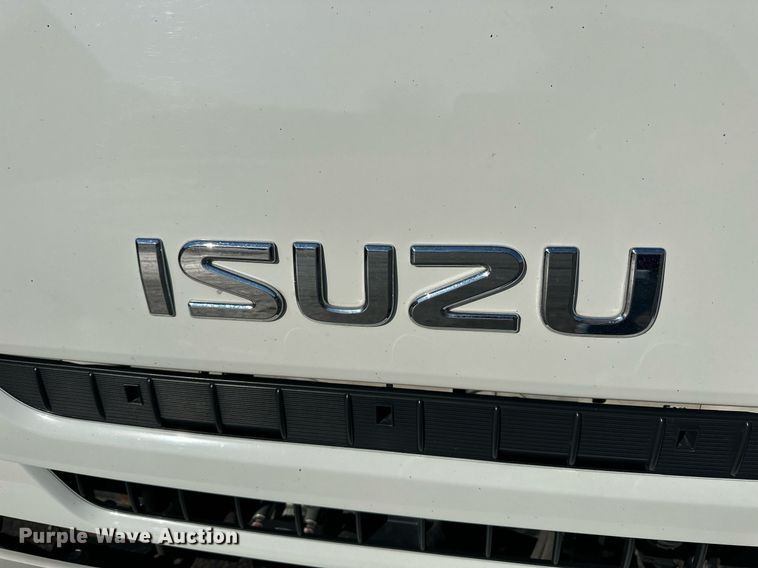 image for item LN9435 2016 Isuzu NPR HD  flatbed truck