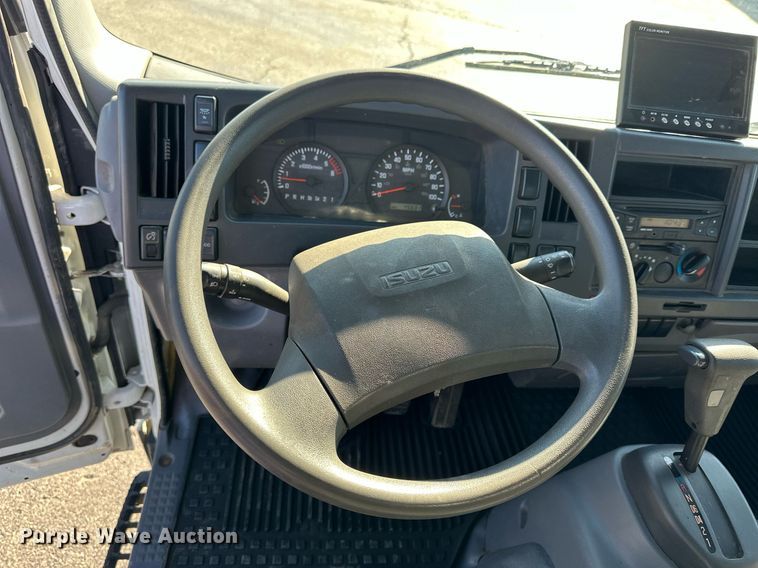 image for item LN9435 2016 Isuzu NPR HD  flatbed truck