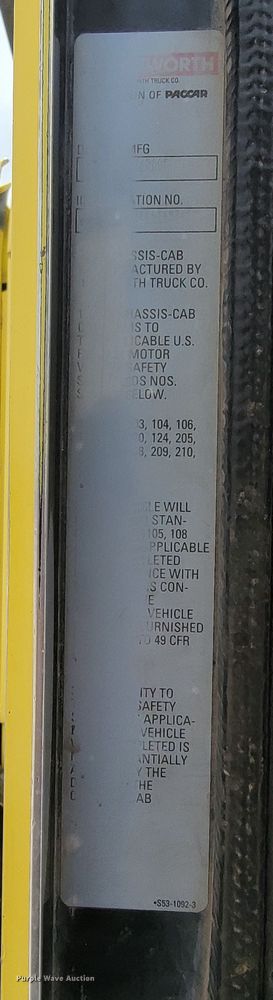 image for item LV9456 2006 Kenworth W900  ready mix truck