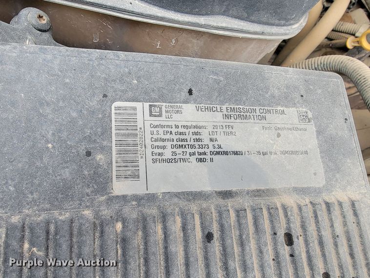 image for item LV9459 2013 GMC Sierra 1500  Ext. Cab pickup truck