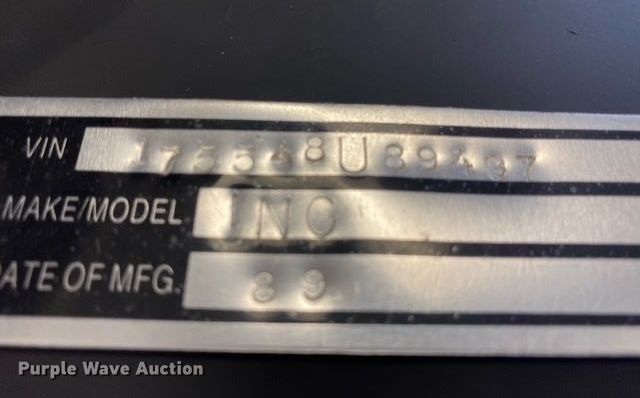 image for item LV9463 1989 Ingersoll Rand 825  air compressor