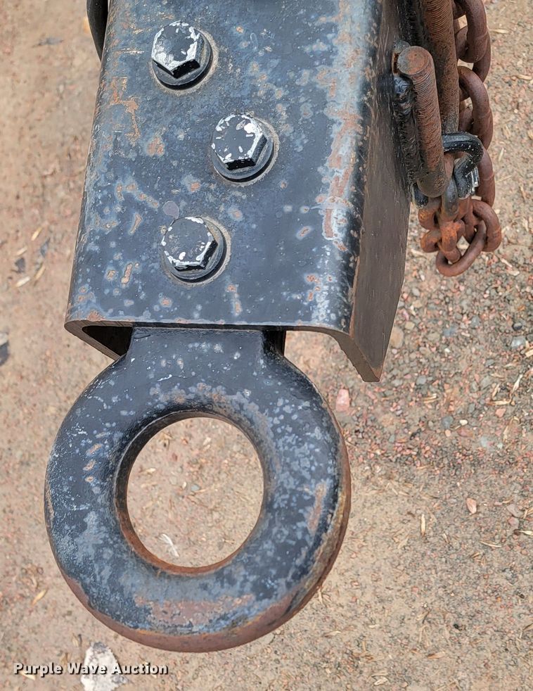 image for item LV9464 1991  flatbed trailer with dolly