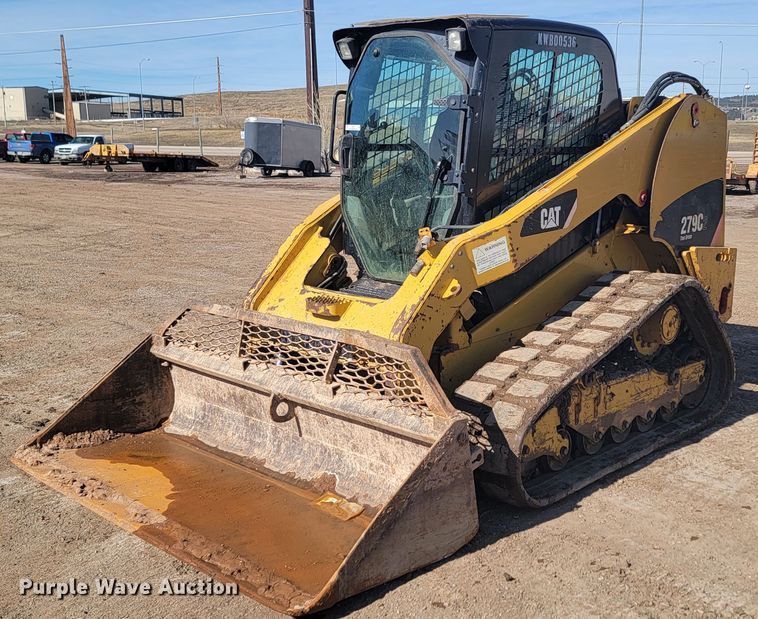 image for item LV9471 2012 Caterpillar 279C2  tracked skid steer loader