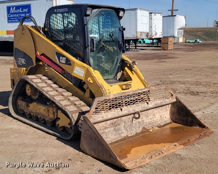 image for item LV9471 2012 Caterpillar 279C2  tracked skid steer loader