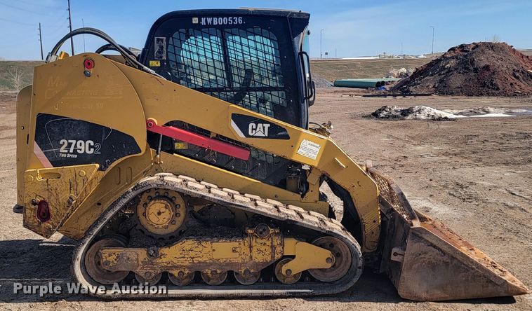image for item LV9471 2012 Caterpillar 279C2  tracked skid steer loader