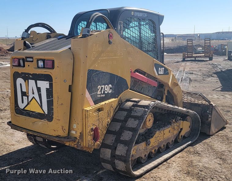 image for item LV9471 2012 Caterpillar 279C2  tracked skid steer loader