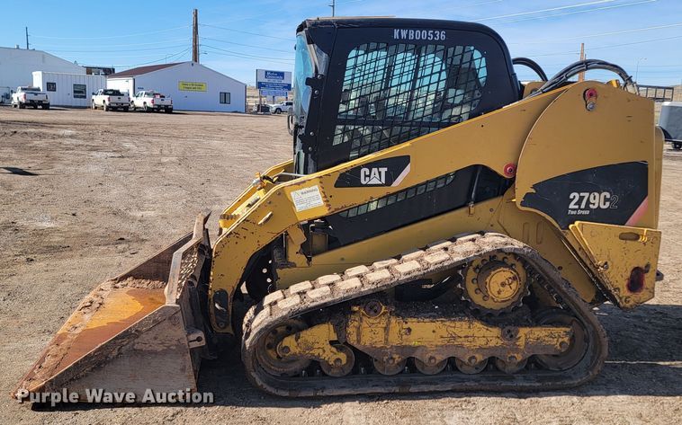 image for item LV9471 2012 Caterpillar 279C2  tracked skid steer loader