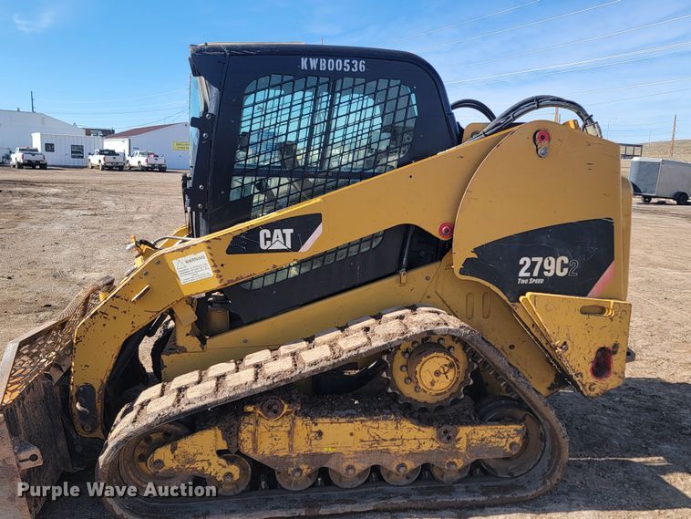 image for item LV9471 2012 Caterpillar 279C2  tracked skid steer loader