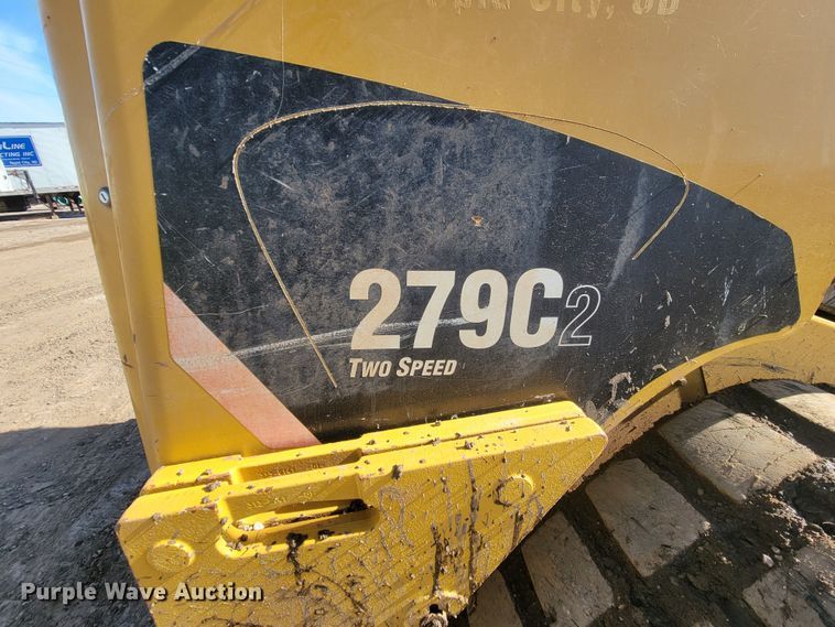 image for item LV9471 2012 Caterpillar 279C2  tracked skid steer loader