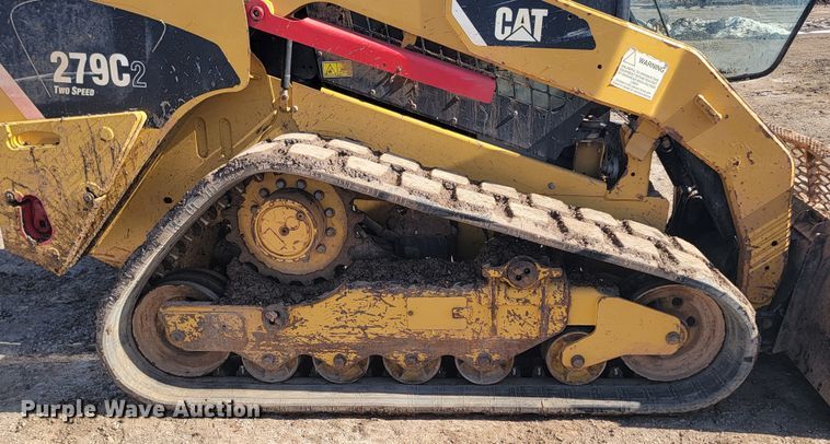 image for item LV9471 2012 Caterpillar 279C2  tracked skid steer loader