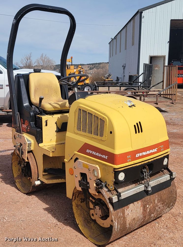 image for item LV9473 Dynapac CC900G  double drum vibratory roller