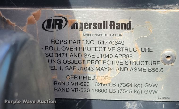 image for item LV9479 Ingersoll Rand VR-530  telehandler
