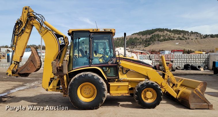 image for item LV9480 2003 Caterpillar 430D  backhoe