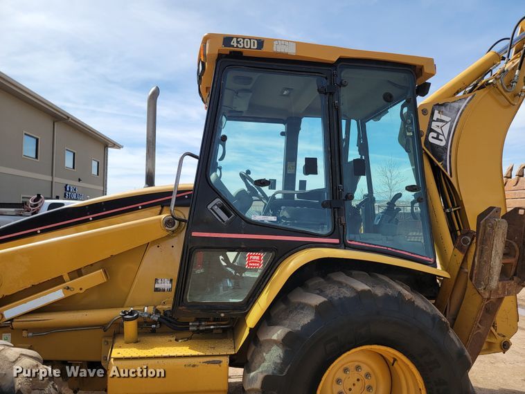 image for item LV9480 2003 Caterpillar 430D  backhoe