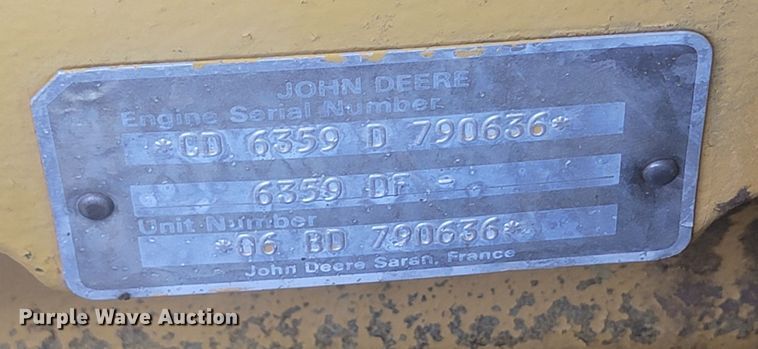 image for item LV9485 1989 Ferguson SP-1130  pneumatic roller